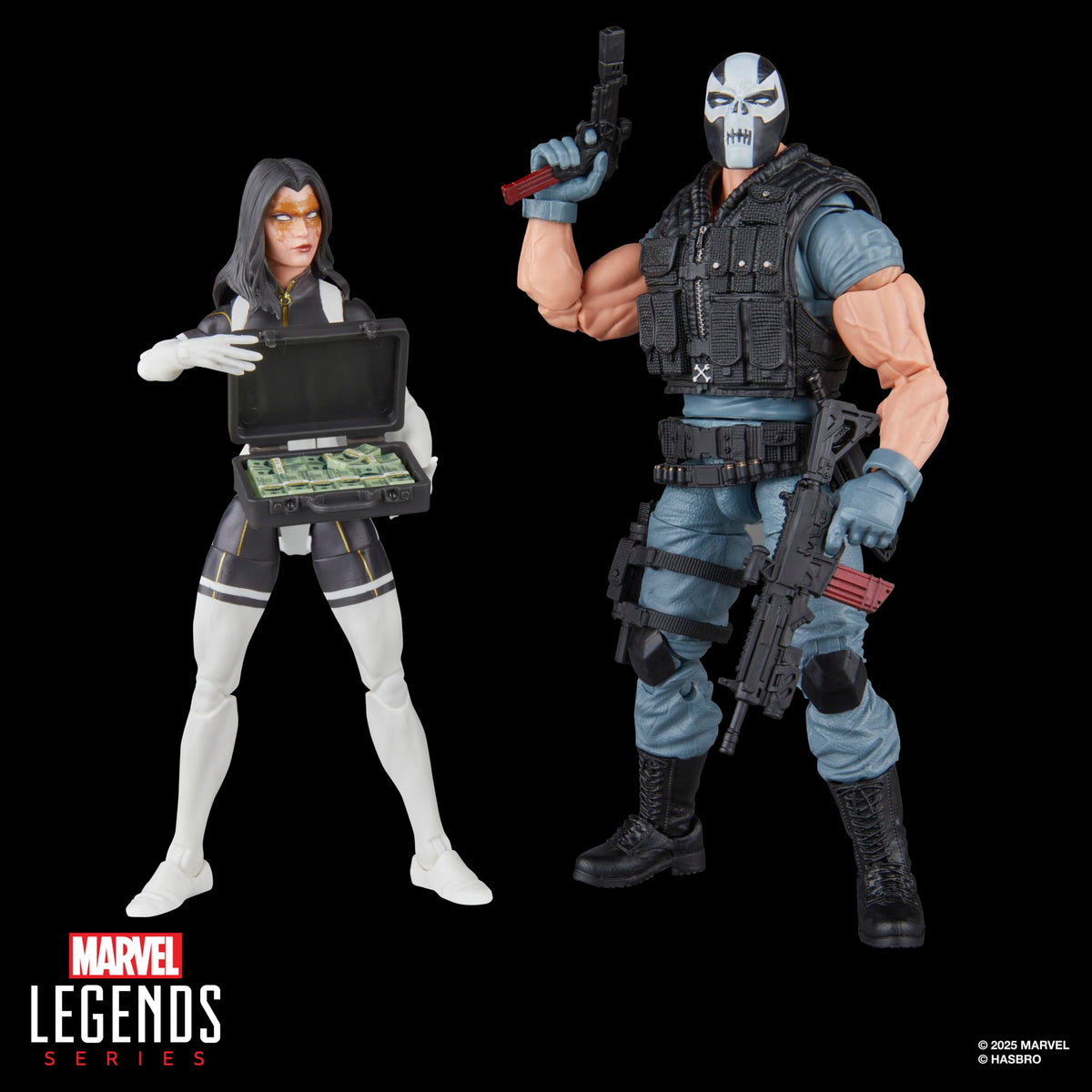 Marvel Legends 18 accessories set includes alternate hands and effects.