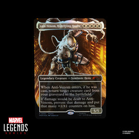 Agent Anti-Venom thwip hands for web-sling action poses