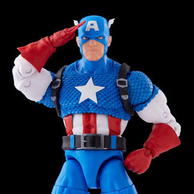 Background art enhances Marvel Legends display presentation