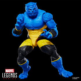 Marvel Legends Beast 6-inch scale figure ready for shelf display.