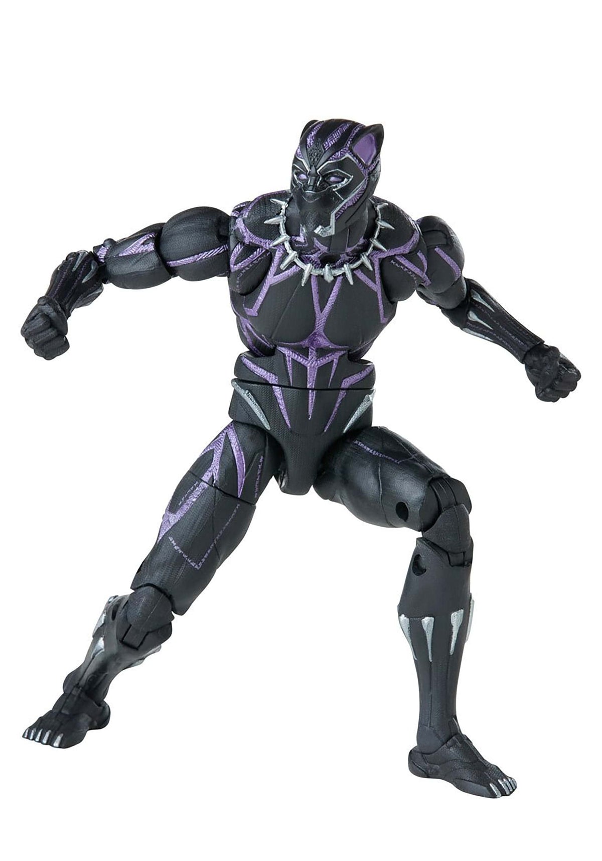 Marvel Legends Black Panther pose articulation for MCU-inspired moments.