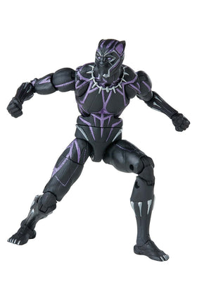 Marvel Legends Black Panther pose articulation for MCU-inspired moments.