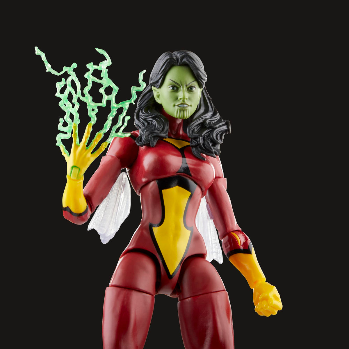 Marvel Legends comic-inspired deco enhances Marvel display aesthetics.