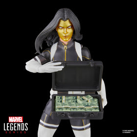 Marvel Legends Crossbones figure front view with menacing pose.