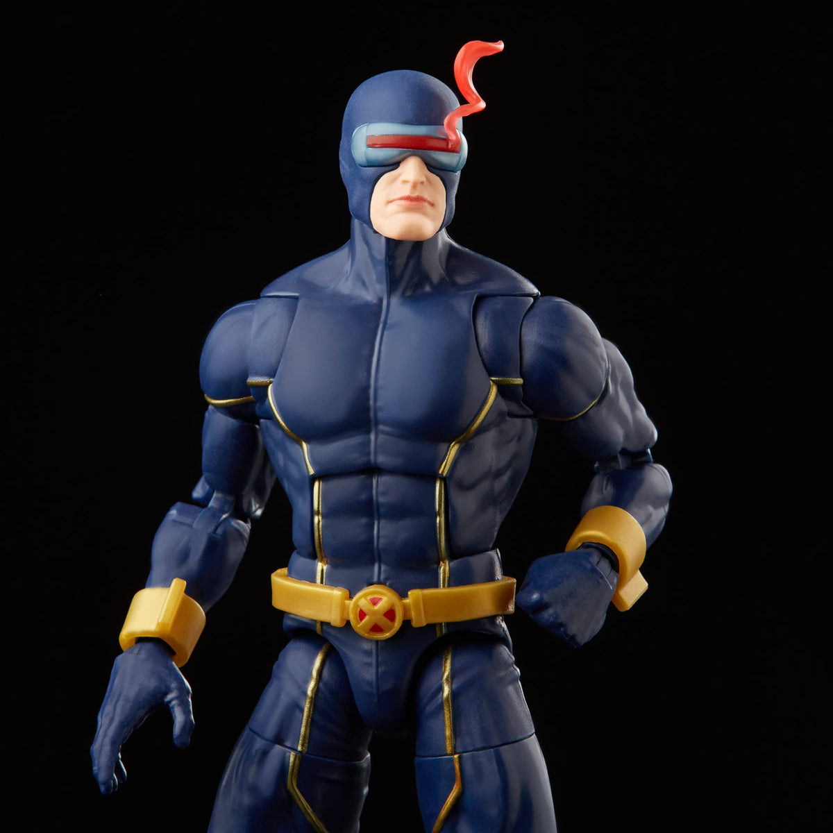 Marvel Legends Cyclops figure shows premium articulation for action poses