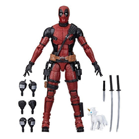 Marvel Legends Deadpool 6-inch figure ready for display and dynamic posing.