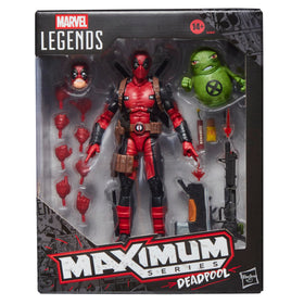 Marvel Legends Deadpool figure, 6-inch scale, ideal for display and poseability.