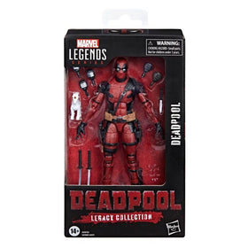 Collectible window-box packaging preserving Deadpool's movie-inspired look.