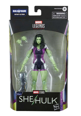 Marvel Legends Disney Plus She-Hulk packaging art and collector-friendly presentation.