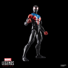 Premium design and deco elevate the Marvel Legends display value.