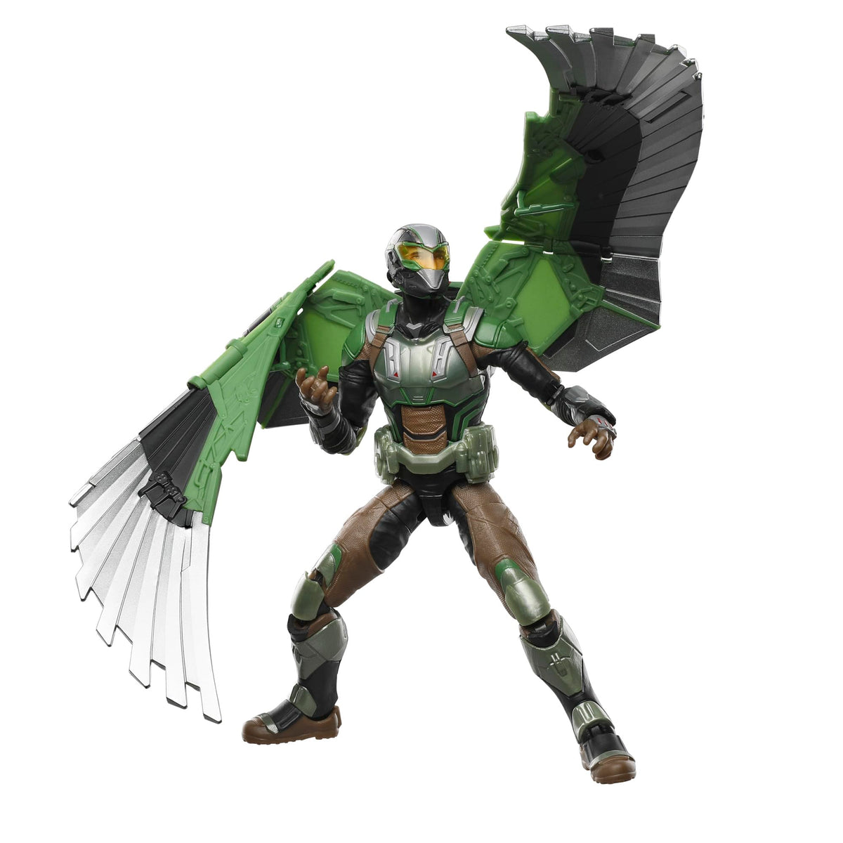 Marvel Legends Falcon 6-inch scale figure fits compact shelves and dioramas.