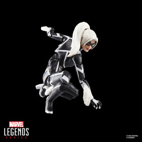 Marvel Legends Gamerverse alternate hands for pose variety with Black Cat.