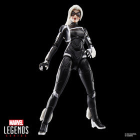 Marvel Legends Gamerverse Spider-Man 2 theme tie-in with Black Cat figure.
