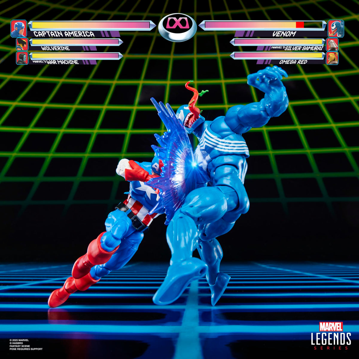 Marvel Legends Gamerverse shield power FX piece for dynamic effects