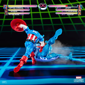 Marvel Legends Gamerverse Captain America vs Venom duo for imagined battles