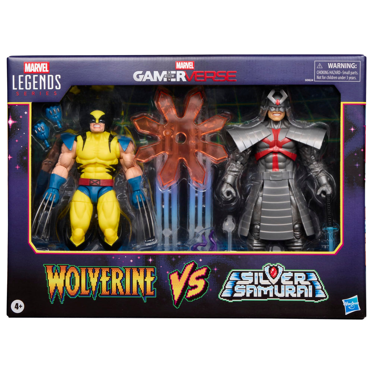 Marvel Legends GamerVerse Silver Samurai figure with premium deco.