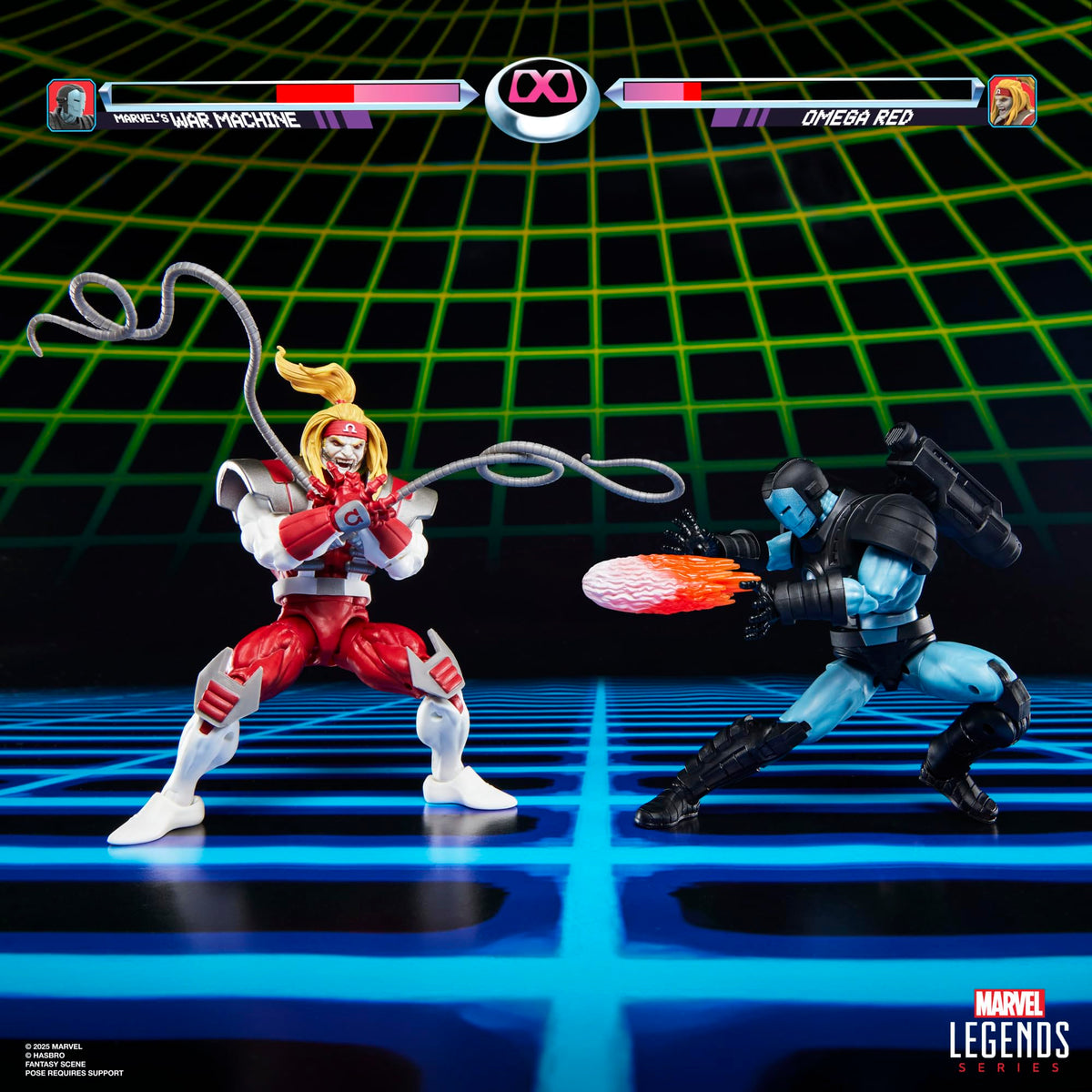 Marvel Legends Gamverse build multiverse display option for collectors