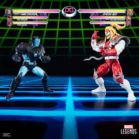 Marvel Legends Gamverse War Machine pose for versatile action scenes