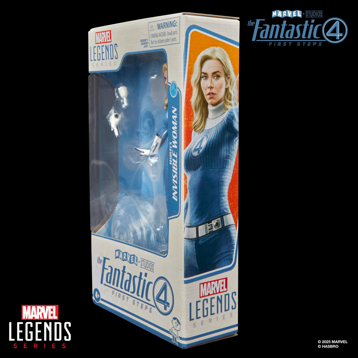 Marvel Legends Invisible Woman collection display ready for fans