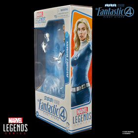 Marvel Legends Invisible Woman collection display ready for fans