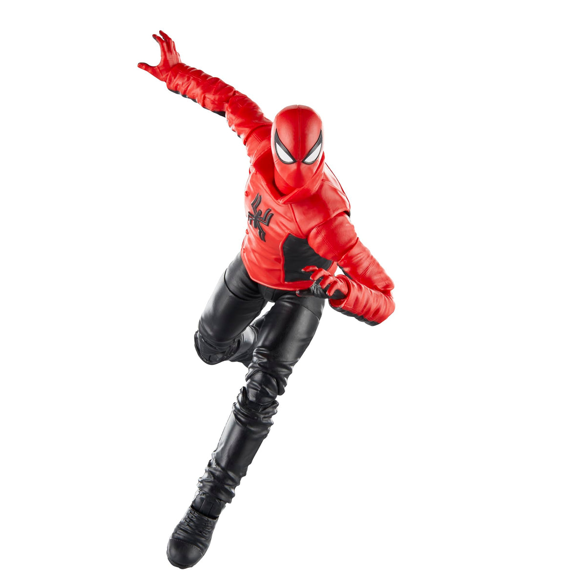 Marvel Legends Last Stand Spider-Man artwork highlighting comic-inspired deco.
