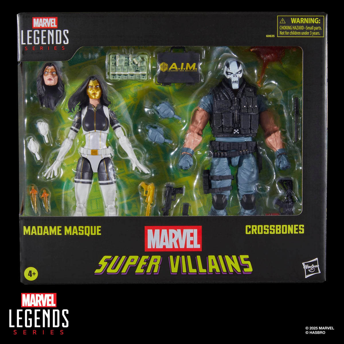 Marvel Legends Madame Masque figure side stance for versatile posing.