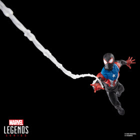 GamerVerse-inspired Miles Morales figure captures Spider-Man 2 aesthetics on display.