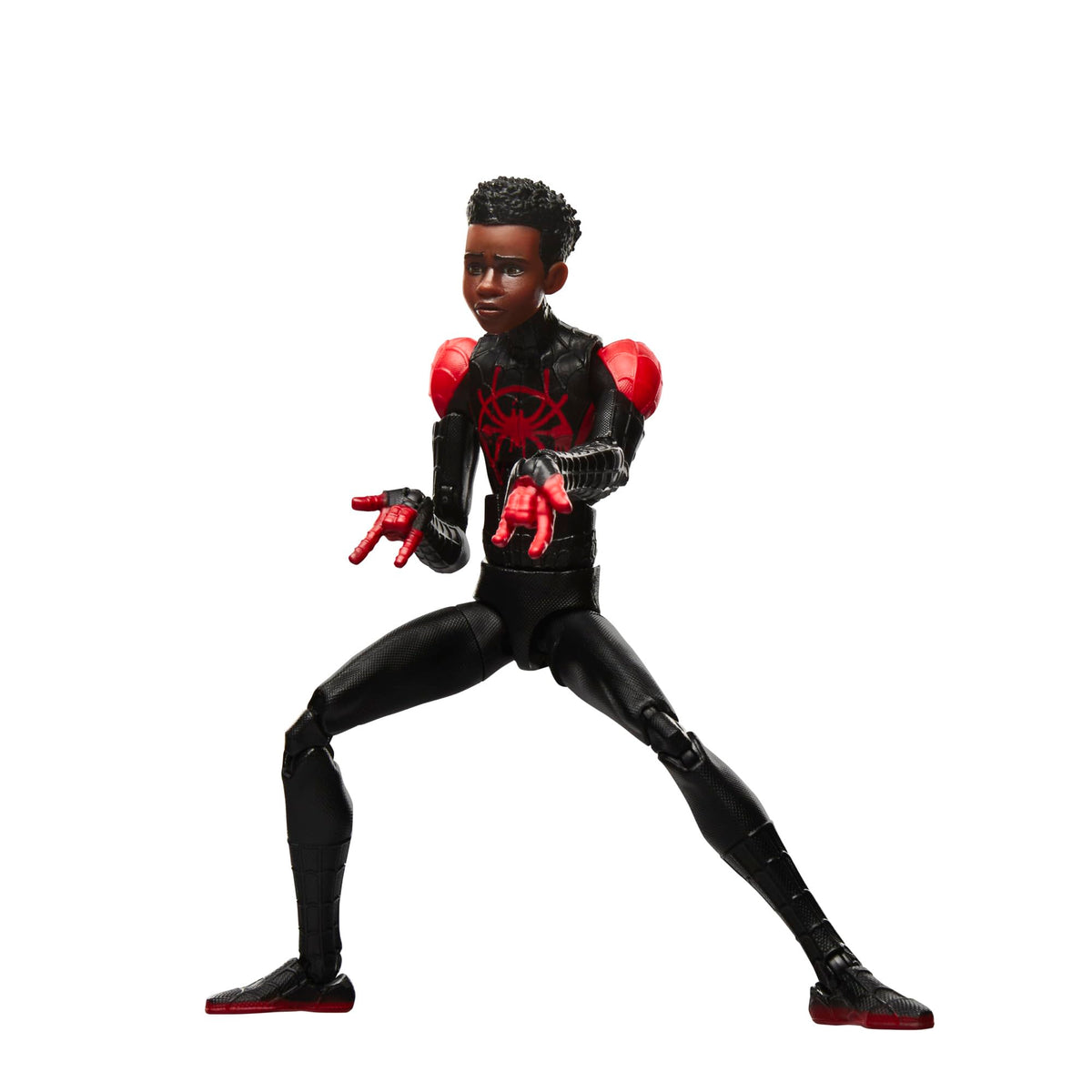 Alternate hands for versatile posing with Marvel Legends Miles Morales figure.