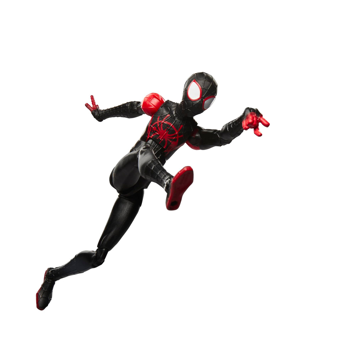 Packaging art from Marvel Legends Miles Morales figure for fan display.