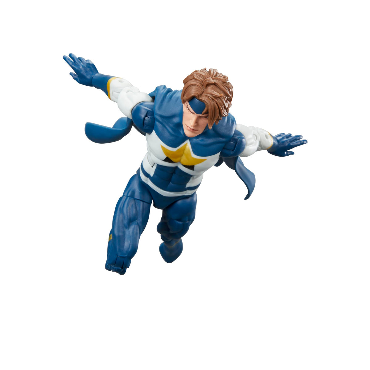 Marvel Legends New Warriors Justice with interchangeable hands for varied poses.