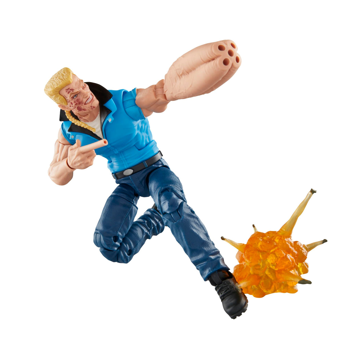 Marvel Legends figure with over 20 points of articulation for poseable display.
