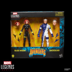 Marvel Legends Quicksilver figure enables fast-action posing and display