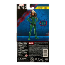 Marvel Legends Rogue display-ready figure for Uncanny X‑Men collection.