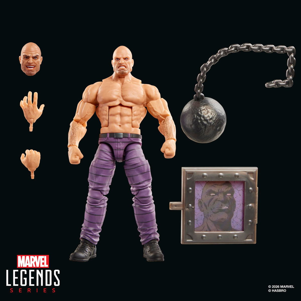 Marvel Legends Secret Wars Absorbing Man six-inch figure ready for posing