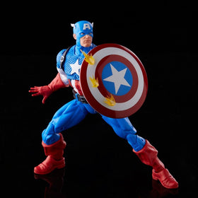 Captain America accessories from Marvel Legends Series 1 for versatile posing