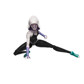 Spider-Gwen figure inspired by Across the Spider-Verse for display