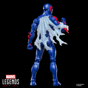 Spider-Man 2099 dynamic posing options fit shelf display setups