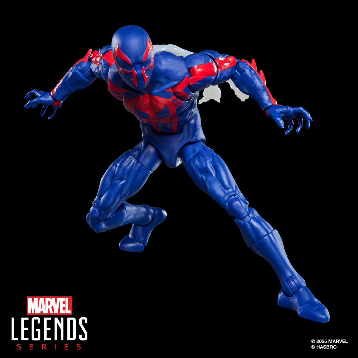 Spider-Man 2099 retro cardback packaging evokes classic Marvel Legends vibe