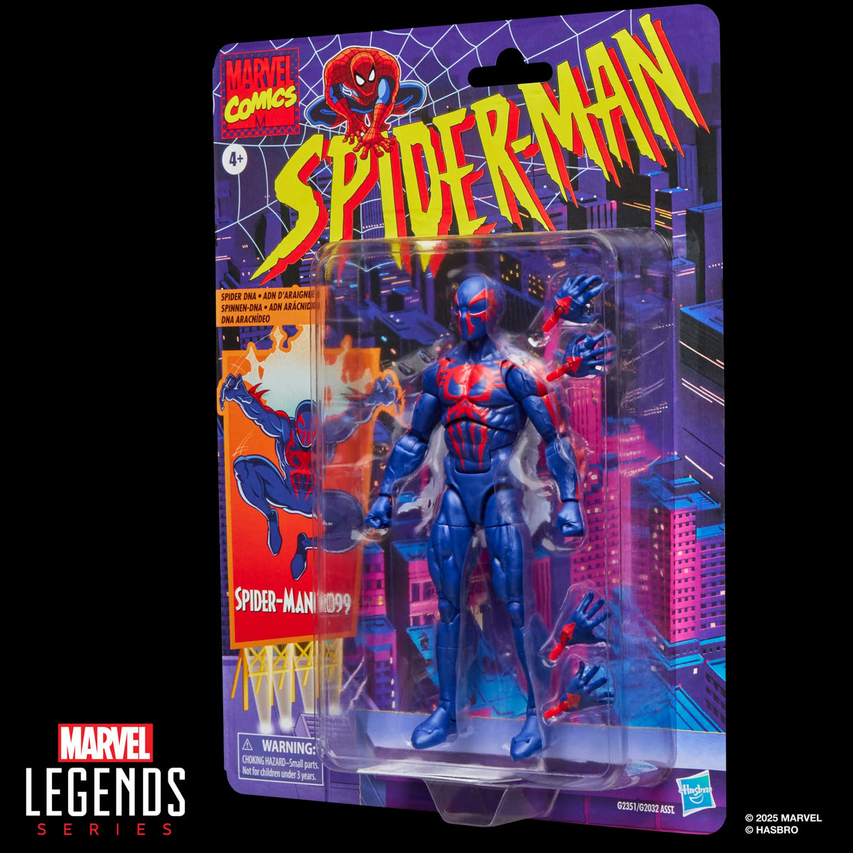 Spider-Man 2099 collector packaging offers premium presentation