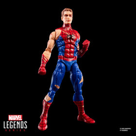 Seven accessories included for varied Spider-Man display setups.