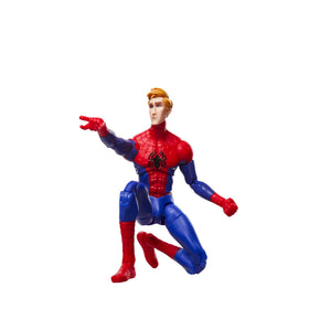 Marvel Legends Spider-Man figure with over 20 articulation points for lifelike posing.