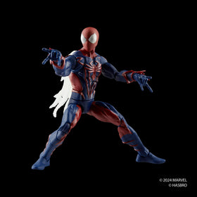 Marvel Legends Spider-Man Unlimited with four alternate hands enables dynamic pose options.