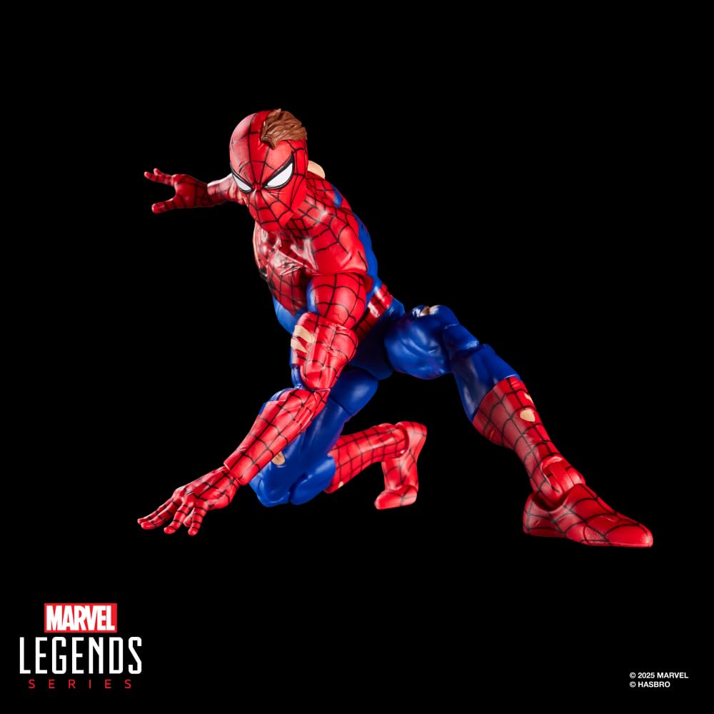 Marvel Legends Spider-Man web shield accessory for thematic display.