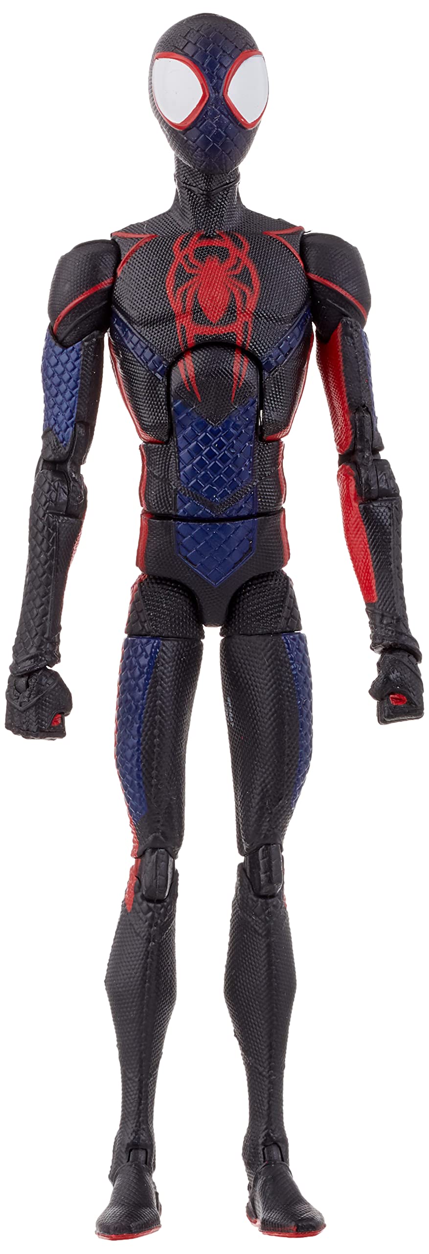 Marvel Legends Spider-Verse Miles Morales 6-inch figure with premium poseability for display.