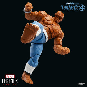Marvel Legends The Thing First Steps figure includes two alternate hands for action poses