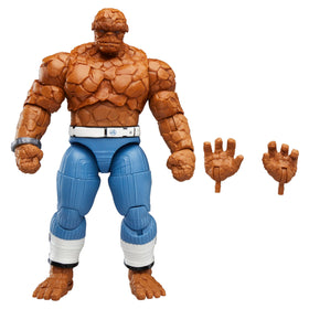 Marvel Legends The Thing First Steps figure front portrait for display and movie-inspired design