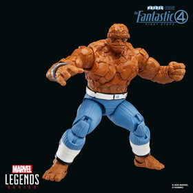 Marvel Legends The Thing First Steps figure offers pose options for dioramas