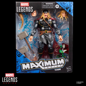 Marvel Legends Thor Mjolnir accessory enables epic hammer poses on display