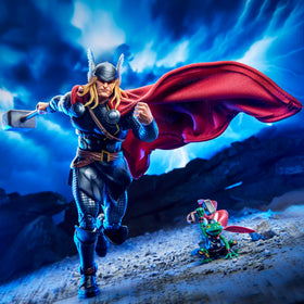Marvel Legends Thor Throg included for amphibian ally display