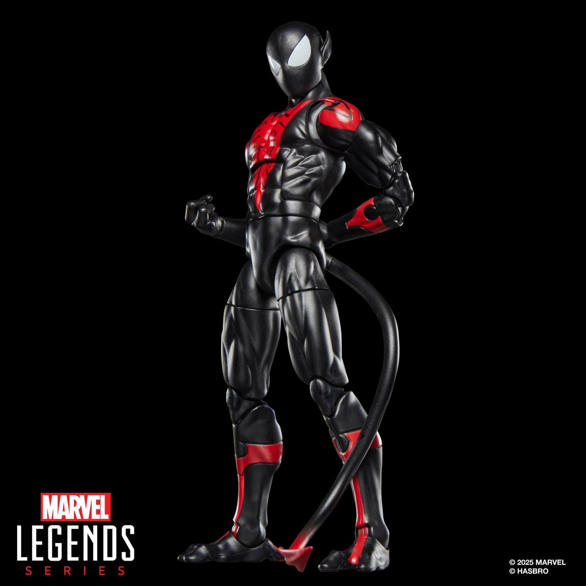 Nightcrawler in action pose showcasing dynamic movement.